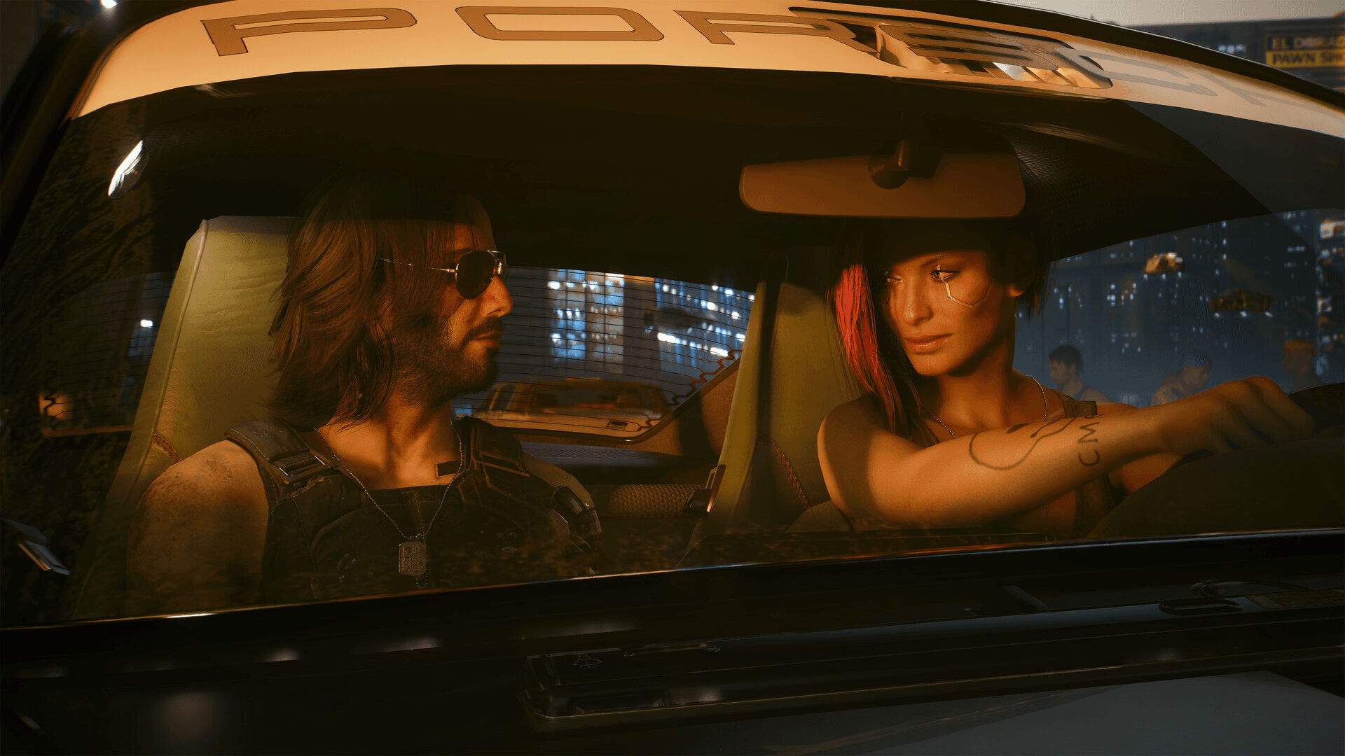 Official Cyberpunk 2077 gameplay image